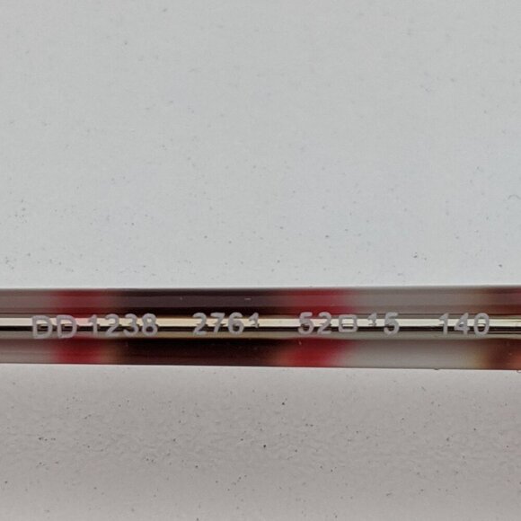 🕶️Dolce&Gabbana DD1238 2761 Women's Eyeglasses 52/15/140 /ALJ813🕶️ - Picture 7 of 9